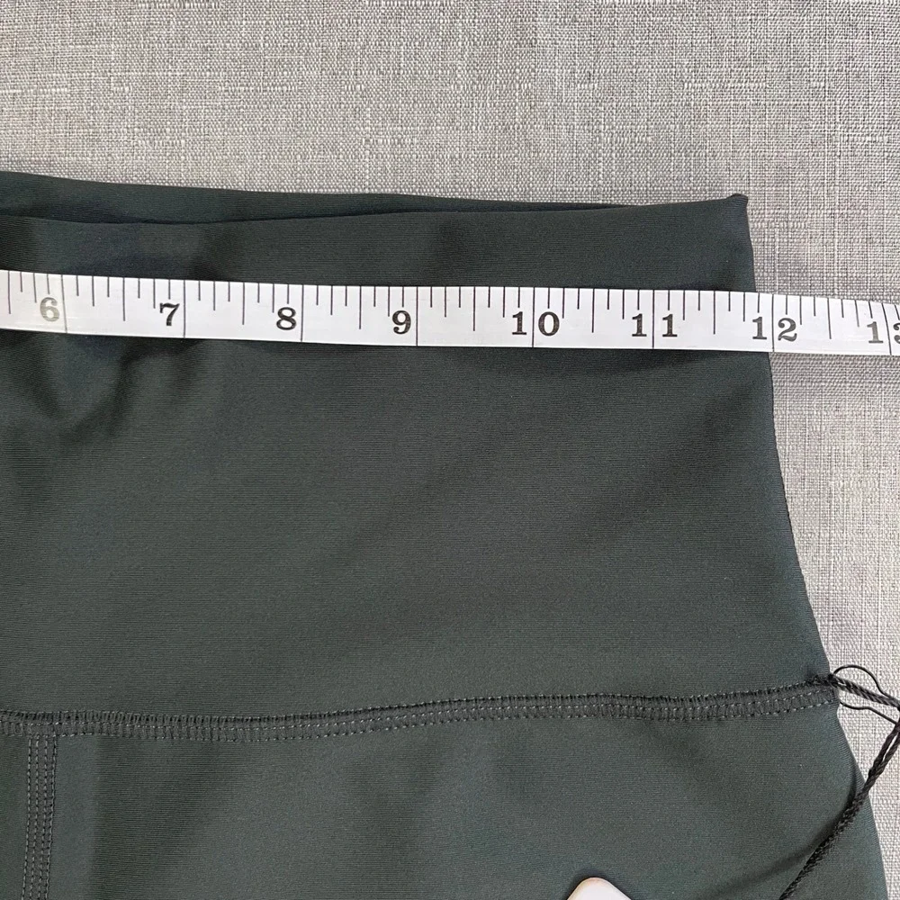 NEW Alo 7/8 High Waist Airlift Legging Womens Medium Charcoal Green Yoga Gym NWT